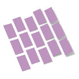 Lilac Rectangles Vinyl Wall Decals