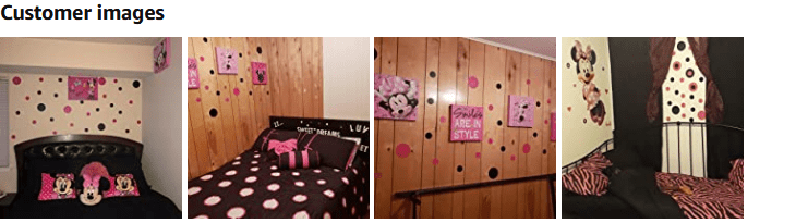 Hot Pink / Black Polka Dot Circles Wall Decals by Decal Venue Decal Venue
