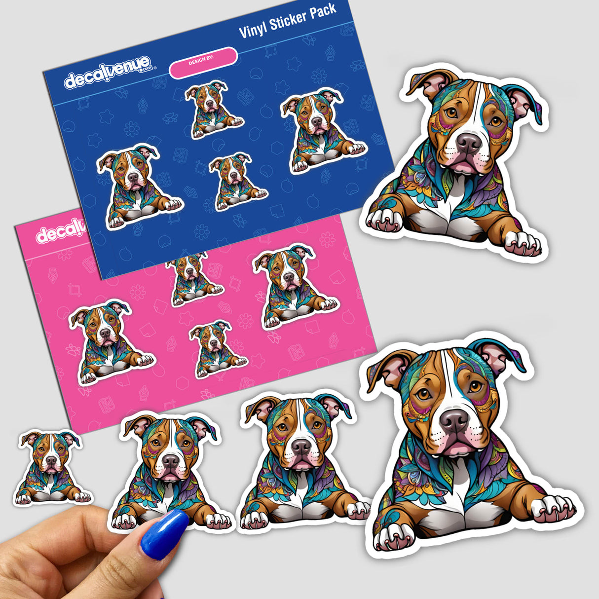 Aztec Pattern Pitbull