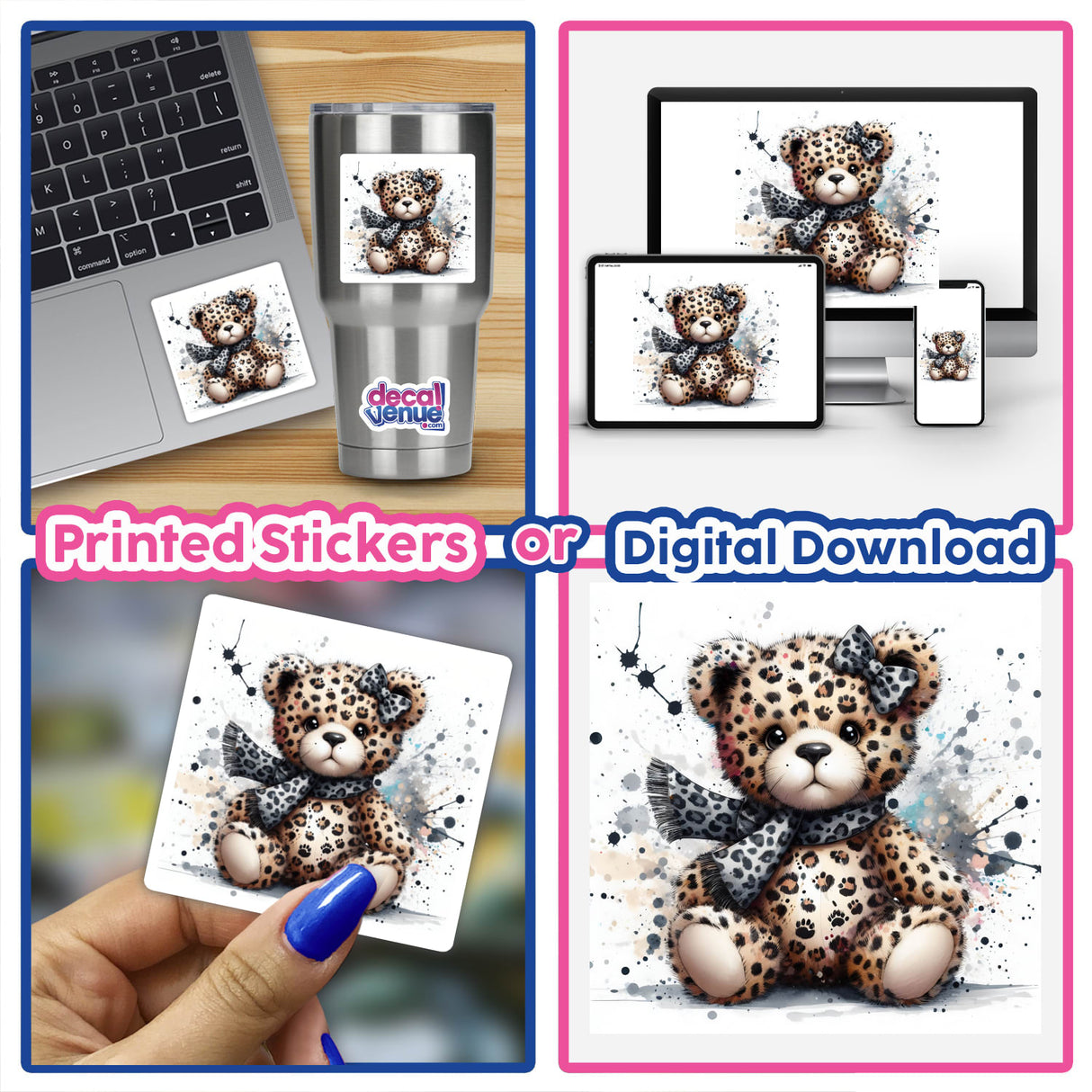 All Things Leopard Teddy Bear