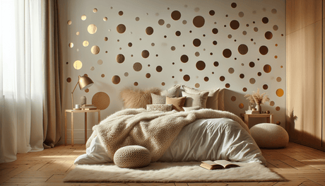 Elevate Your Space with Gold Wall Decal Stickers