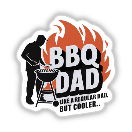 BBQ Dad - Like a Regular Dad But Cooler
