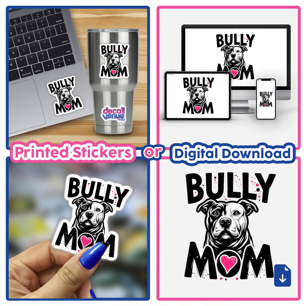 Bully Mom Pitbull Dog