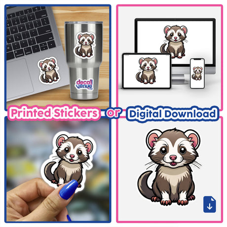Cute ferret