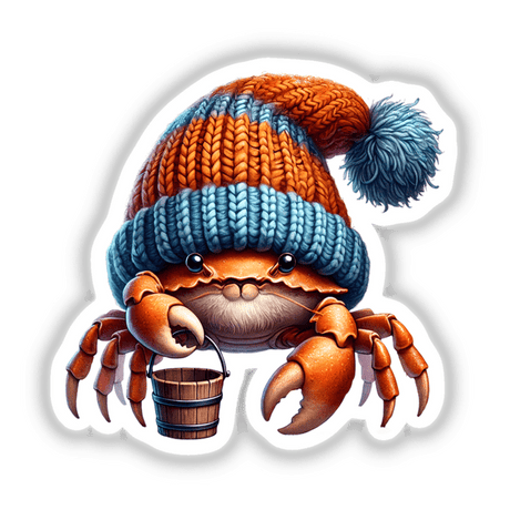 Crab Gnome with Bucket