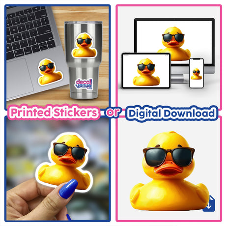 Duck Wearing Sunglasses