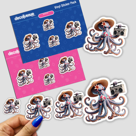 Octopus Beach Bikini Boombox