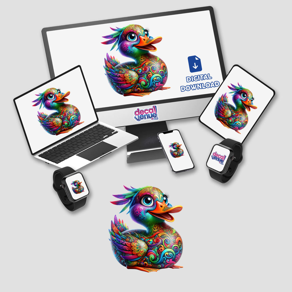 Psychedelic Duck