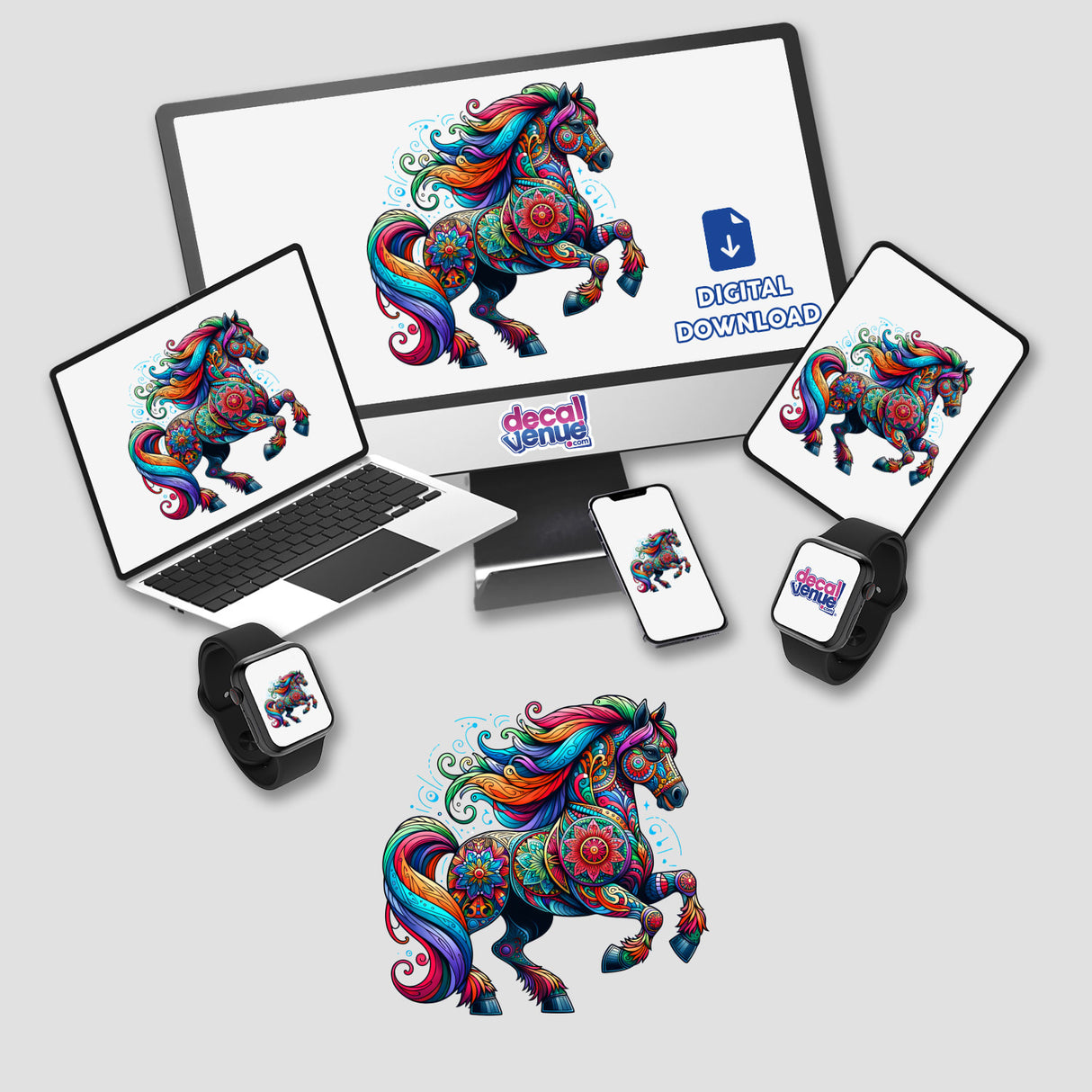Psychedelic Horse