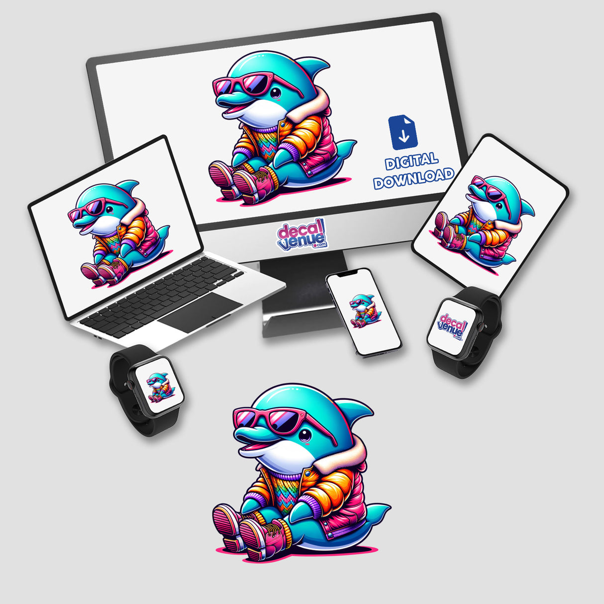 Trendy Dolphin