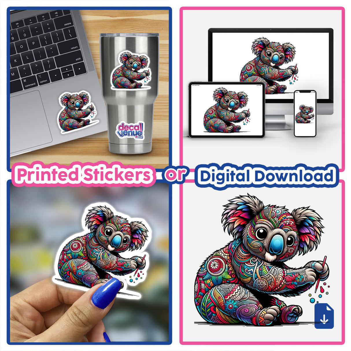 Psychedelic Koala