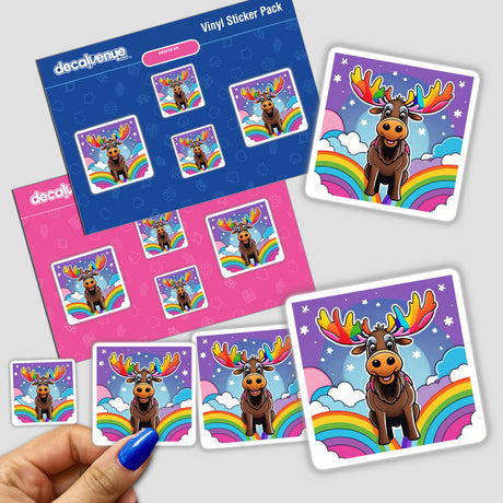 Rainbow moose