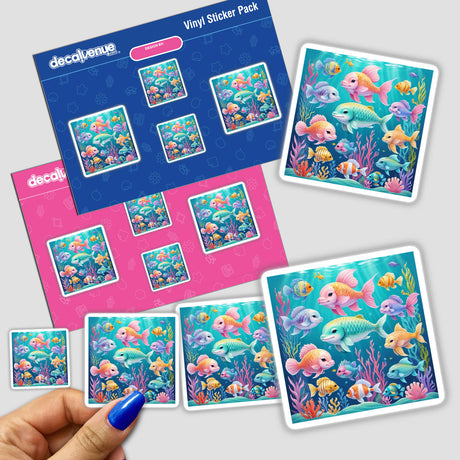 Fish aquatic animals