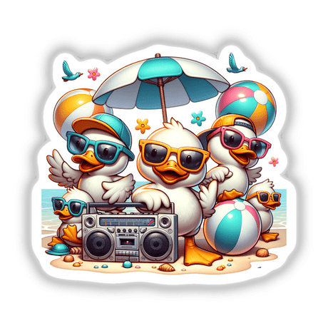 Duck Beach Party Summer