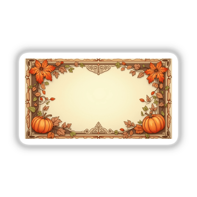 Fall Aesthetic Label Clipart for Creative Projects | Digital Download with Commercial Rights