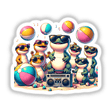 Lizard Beach Party Sunglasses Boombox