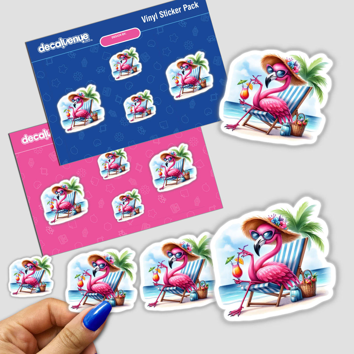 Sun and Fun Beach Flamingo Bird