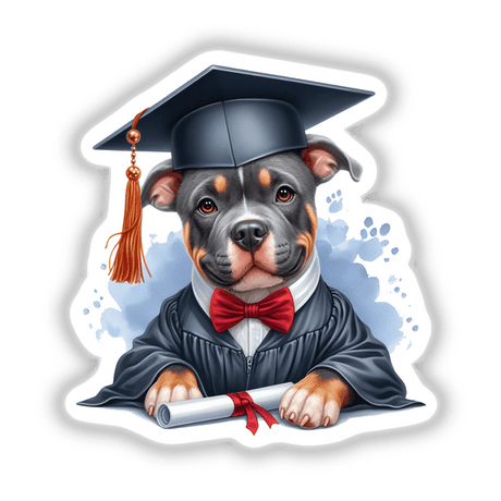 Pitbull Dog Graduate