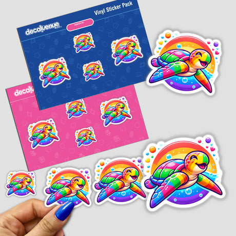 Sea Turtle Rainbow Pride