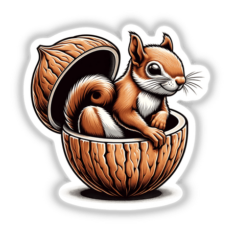 Squirrel In A Nutshell