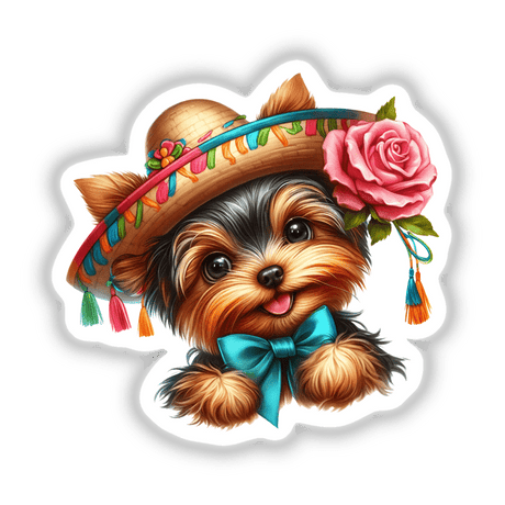 Mexican Style Yorkie Dog