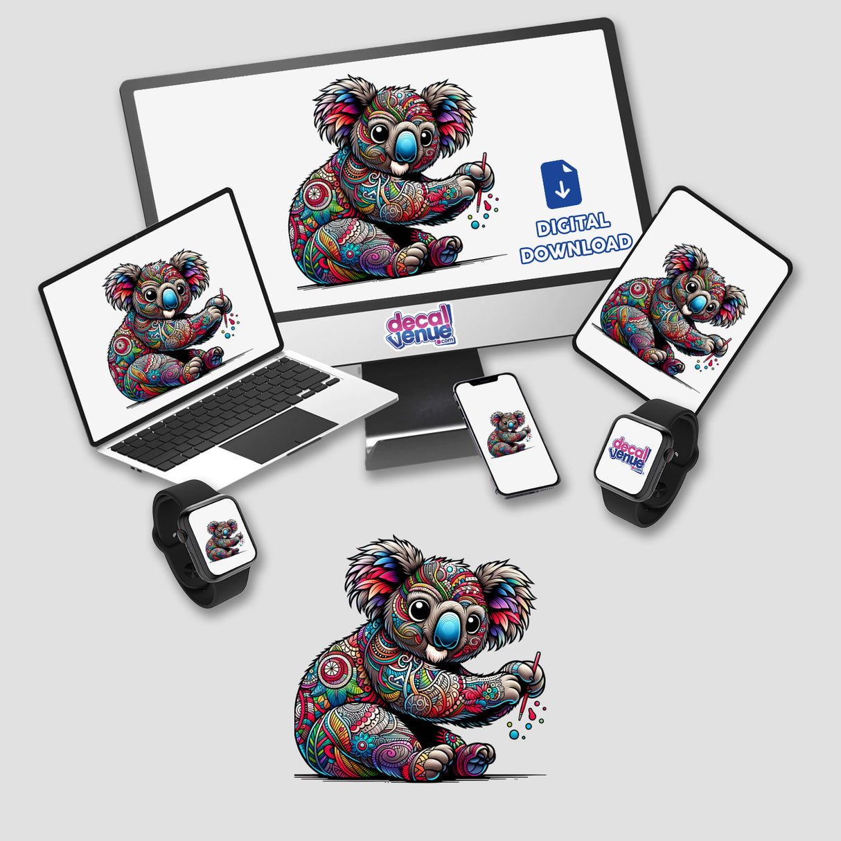 Psychedelic Koala