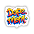 a sticker with the words drop me on it