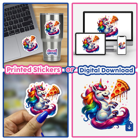 Pizza Loving Unicorn