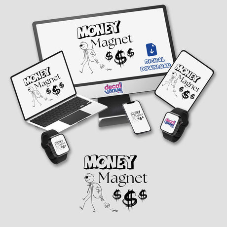 money magnet stickman 2