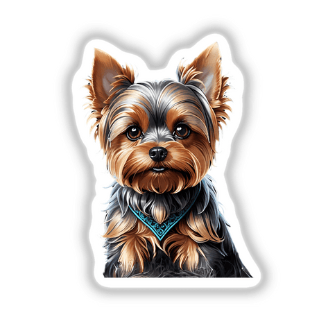 Yorkie Dog Portrait PA78