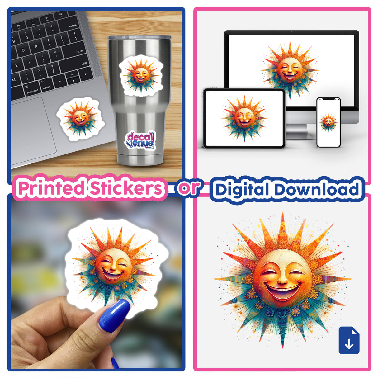 Smiling sun