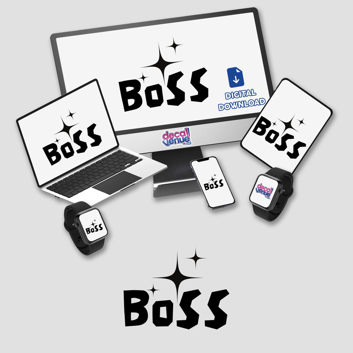 Boss-In black