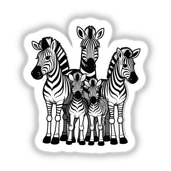 Zebra family