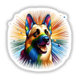 Rainbow German Shepherd Dog