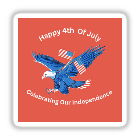 Happy 4th Of July Sticker