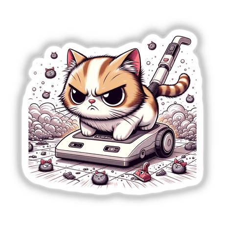 Grumpy Cat on a Vacuum