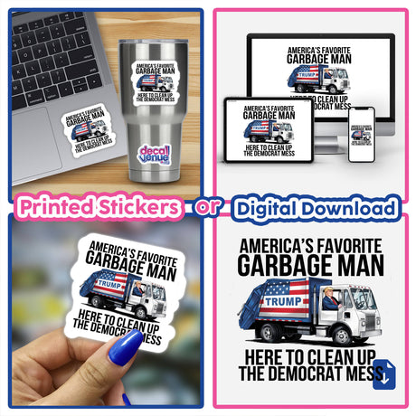 Americas Favorite Garbage Man Trump