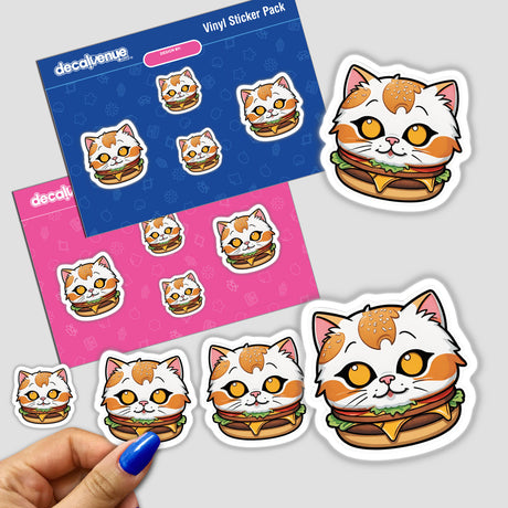 Cat cheeseburger