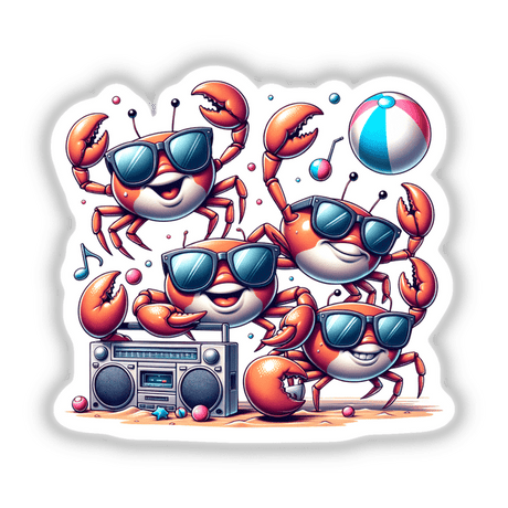 Crab Beach Party Boombox