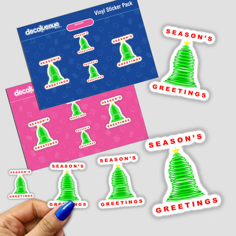 CHRISTMAS TREE AND SEASON'S GREETINGS