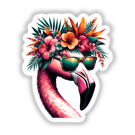 Tropical Vibes Flamingo