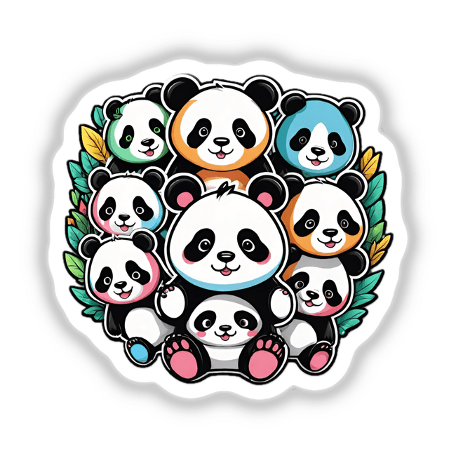 Panda family