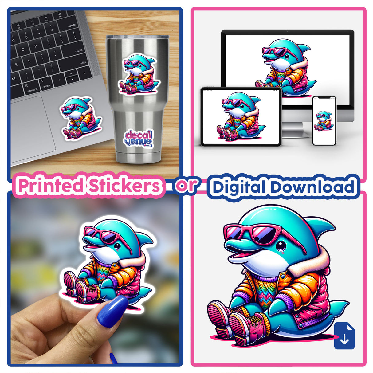 Trendy Dolphin