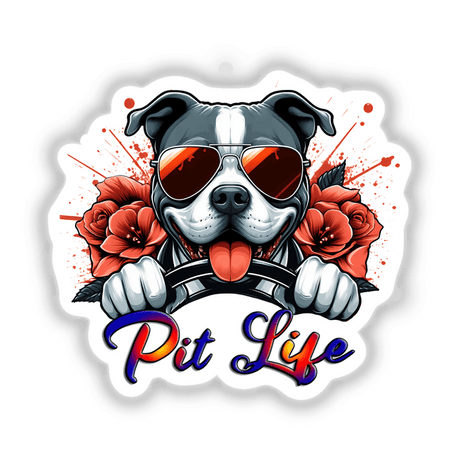 Steering the Pit Life Pitbull Dog