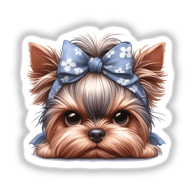 Cartoon Yorkshire Terrier Shoes Cartoon Yorkshire Terrier Shoes