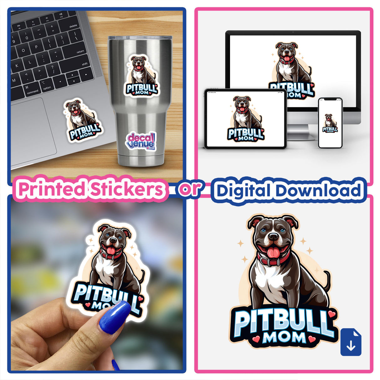 Pitbull Mom Pitbull Dog