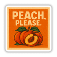 Redland Summer Fruit Festival Sticker or Clipart by Peach Please Design, showcasing vibrant fruit-themed illustrations perfect for stickers or digital use, available with commercial rights from Decal Venue.