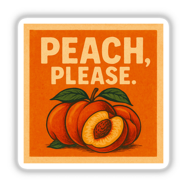 Redland Summer Fruit Festival Sticker or Clipart by Peach Please Design, showcasing vibrant fruit-themed illustrations perfect for stickers or digital use, available with commercial rights from Decal Venue.