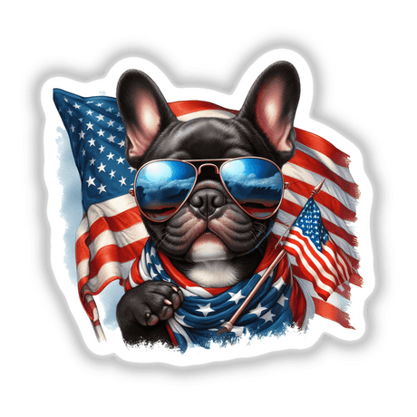 Patriotic French Bulldog