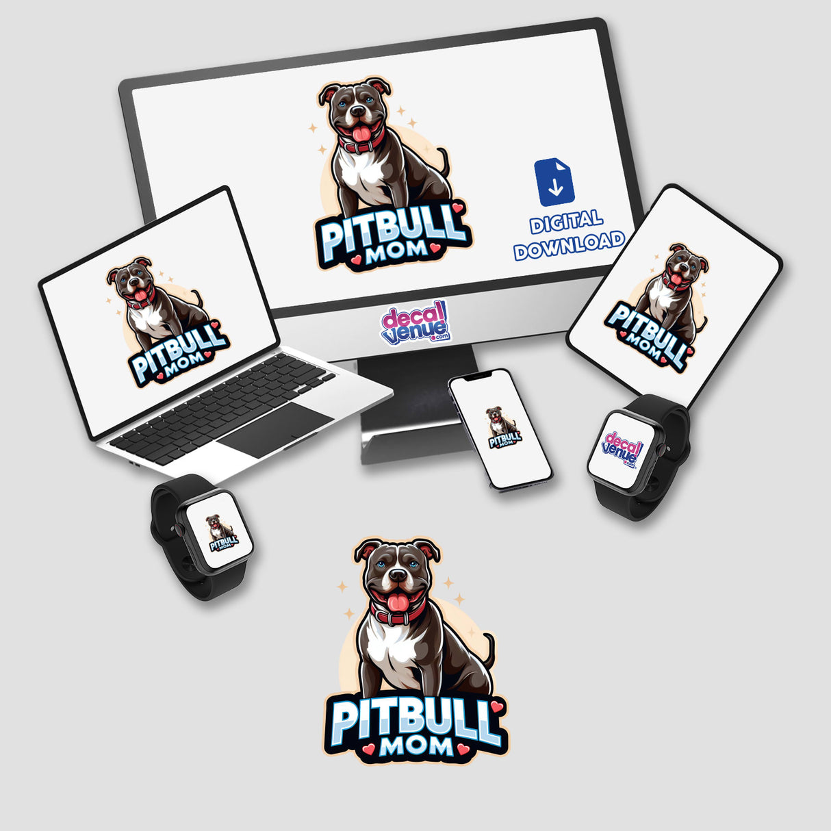 Pitbull Mom Pitbull Dog